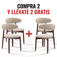 Lote de 4 Sillas COLAMY NOYA