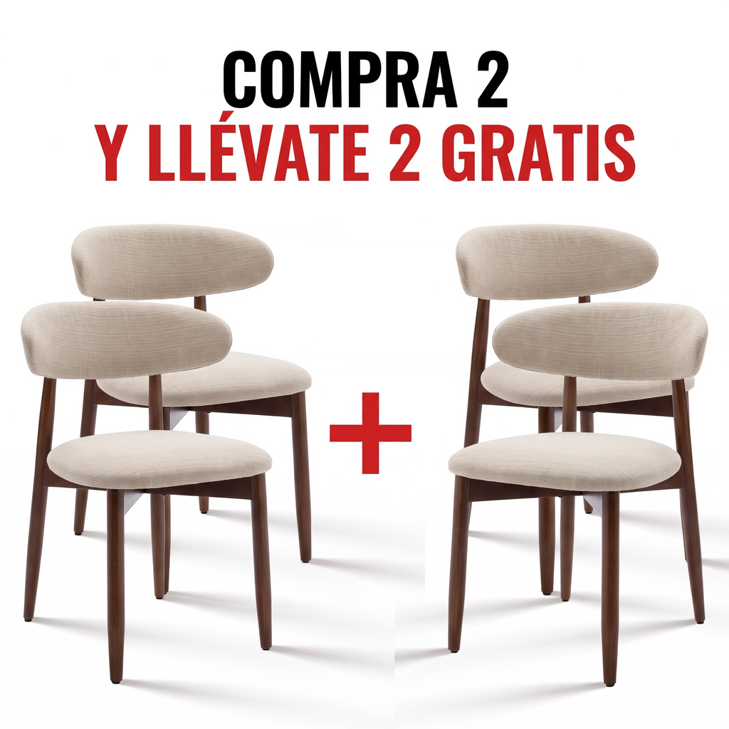 Lote de 4 Sillas COLAMY NOYA
