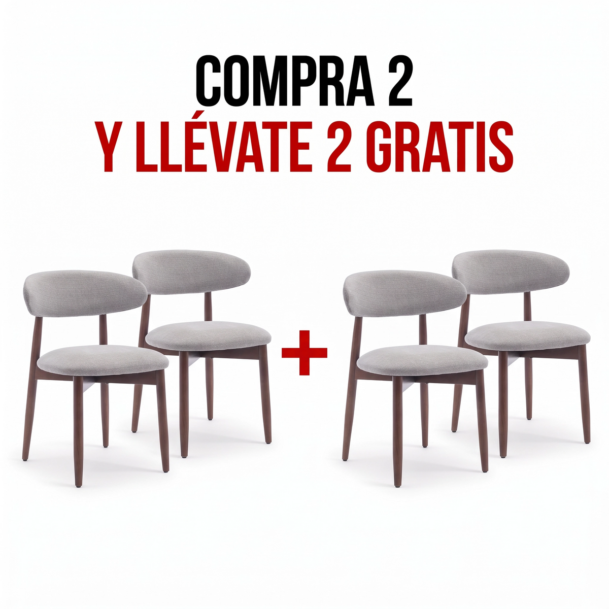 Lote de 4 Sillas COLAMY NOYA