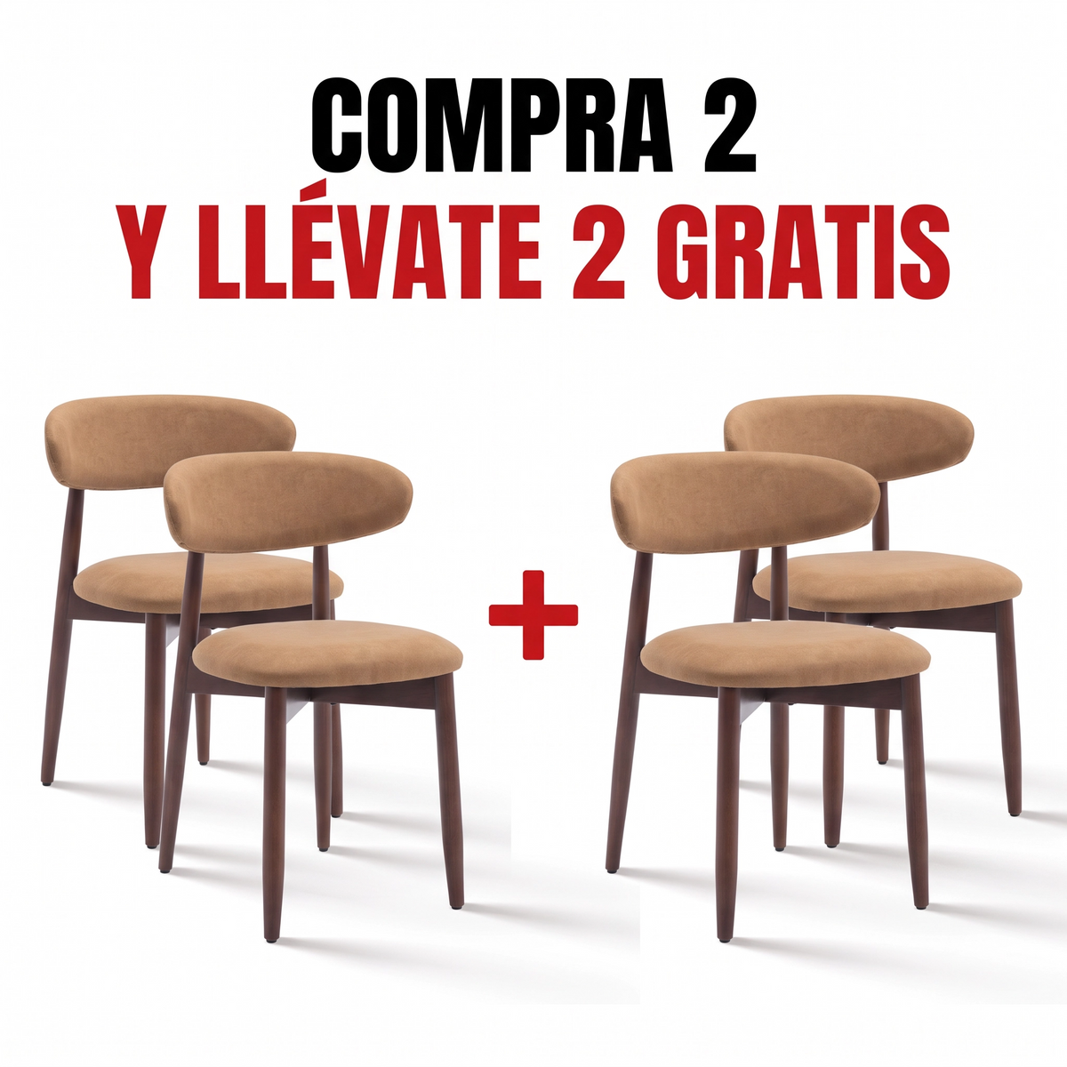 Lote de 4 Sillas COLAMY NOYA