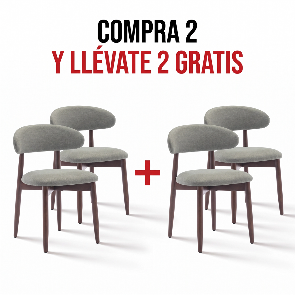 Lote de 4 Sillas COLAMY NOYA
