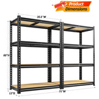 Raybee 2-Pack 4-Tier