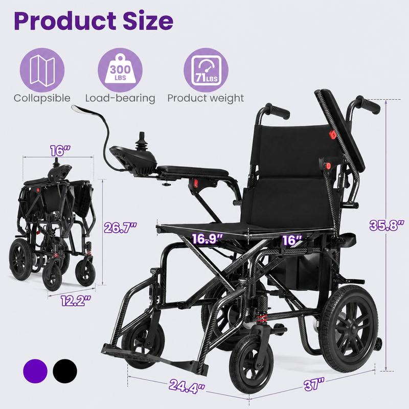 Hi Wheels Motorized Electric Wheelchair