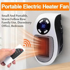 Chauffage d'appoint mural portable 500W