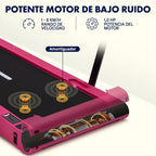 SQUATZ Cinta de Caminar 2 en 1 con Barra Plegable y Vibración