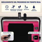 SQUATZ Cinta de Caminar 2 en 1 con Barra Plegable y Vibración
