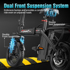 Pikabike Z6 Foldable Electric Bike