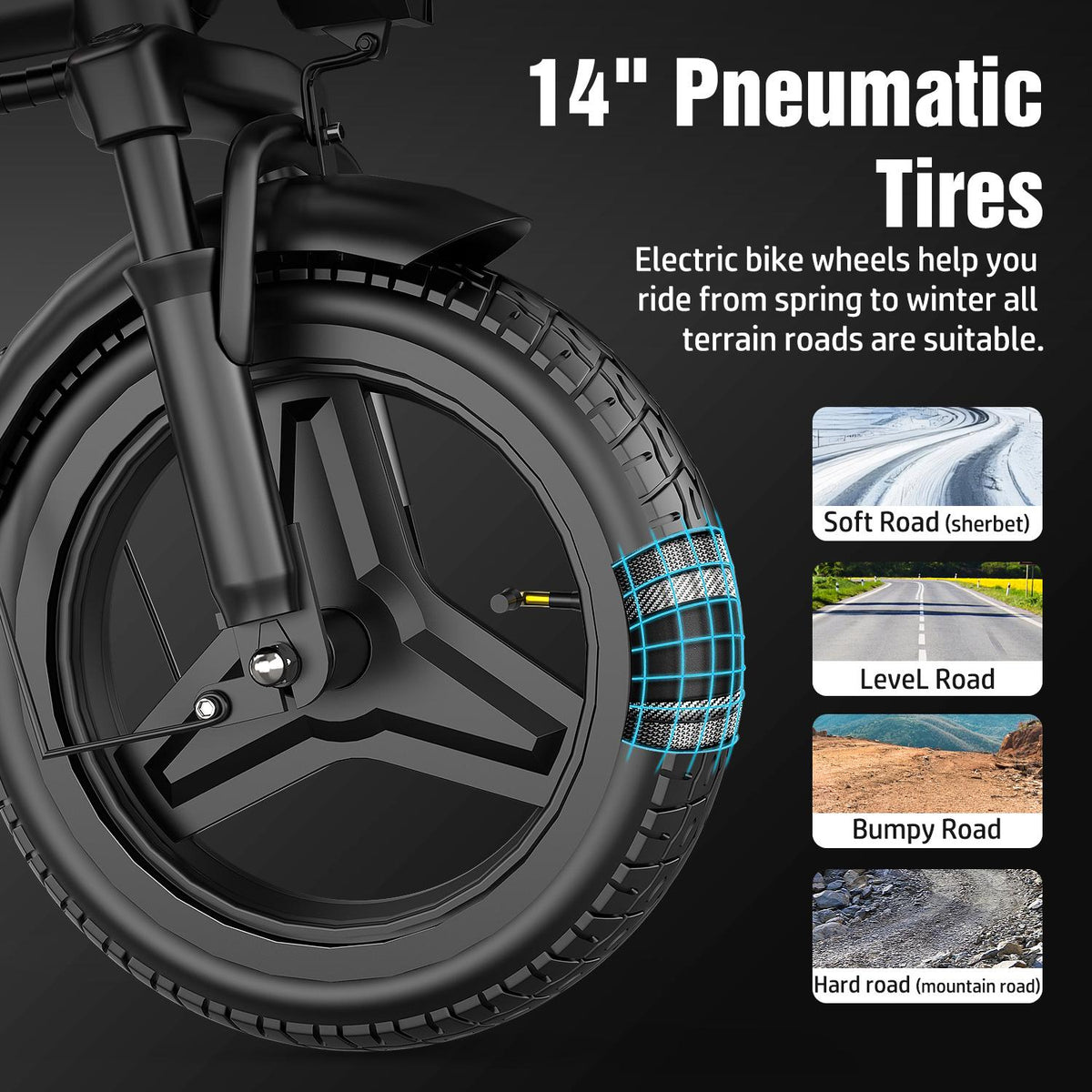Pikabike Z6 Foldable Electric Bike