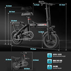 Pikabike Z6 Foldable Electric Bike