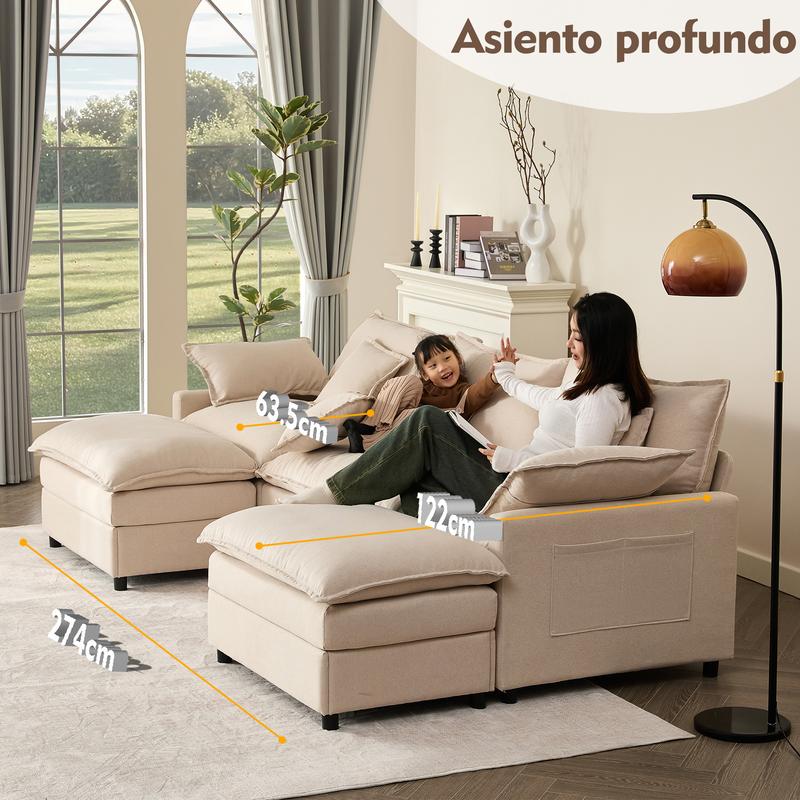 Sofá Nube para Sala de Estar