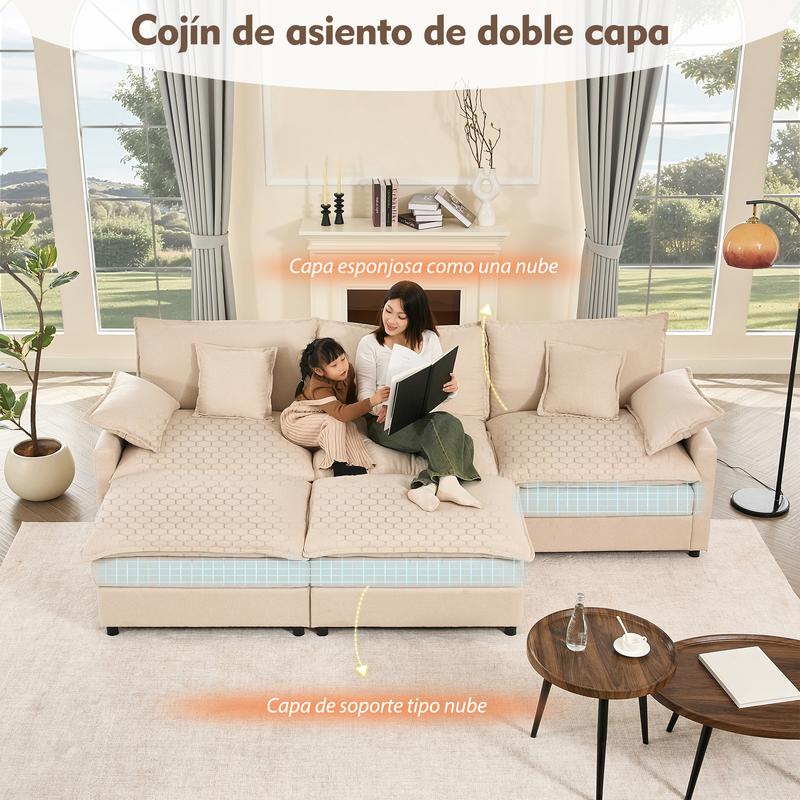 Sofá Nube para Sala de Estar