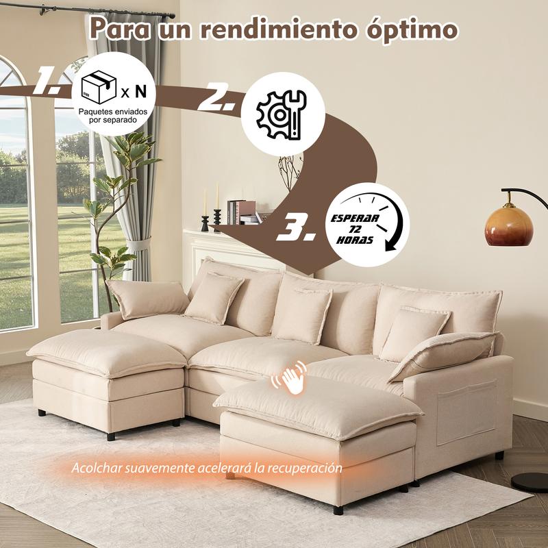 Sofá Nube para Sala de Estar